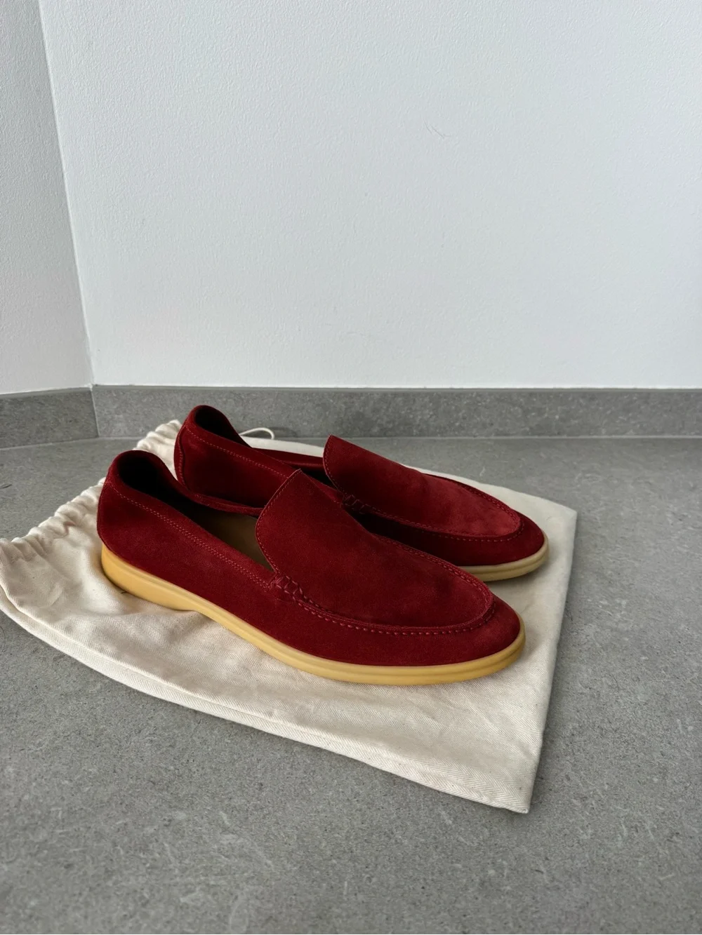 Loro Piana Men's Red Summer Walk
